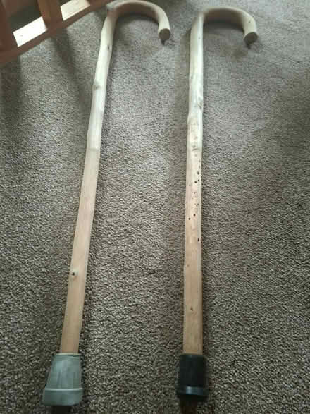 Photo of free Wooden walking sticks (Welling DA16) #4