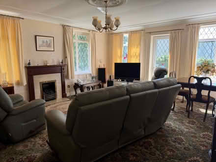 Photo of free Pistachio leather Lay z boy suite (Mirfield WF14) #4