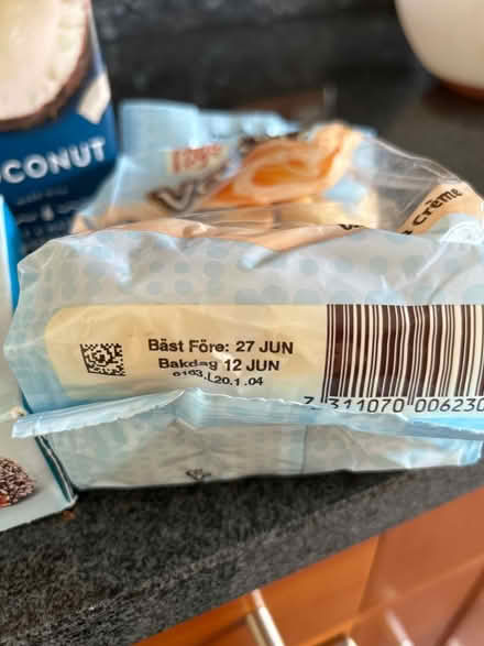 Photo of free Coconut milk & Swedish snacks (NW9 - Brent) #3