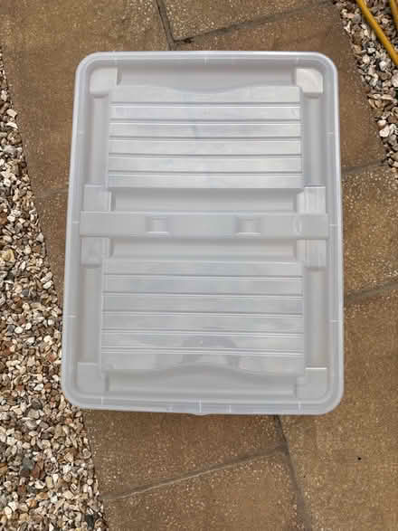Photo of free Plastic under-bed storage box (Taunton Somerset) #1