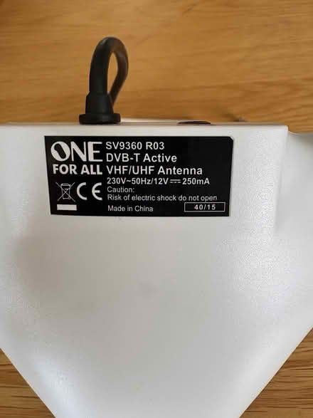 Photo of free assorted cables and portable ariel (WF12 Chickenley / Dewsbury.) #1