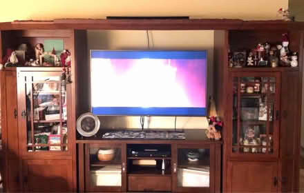 Photo of free Mission Oak Entertainment Center (Gilroy) #4