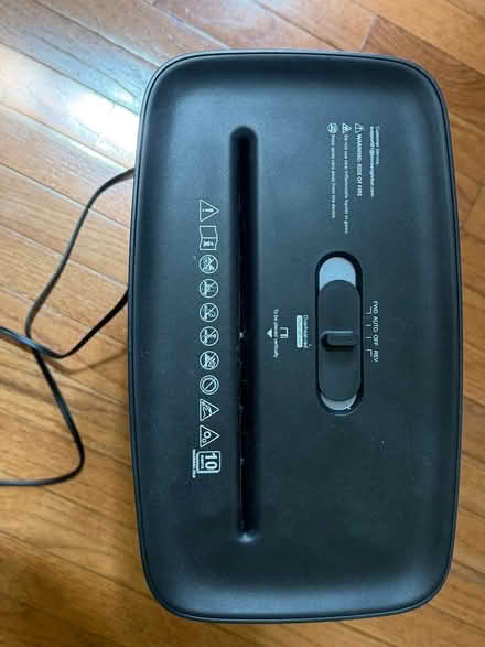 Photo of free Paper Shredder (Bowie, MD) #4