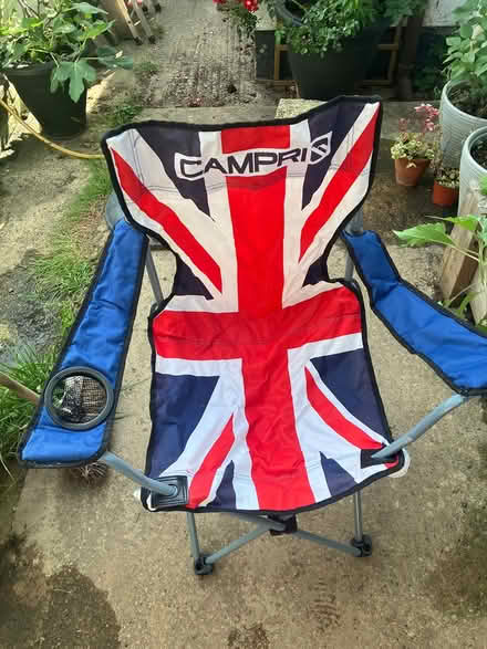 Photo of free Union Jack camping chair (Oxford OX3) #1