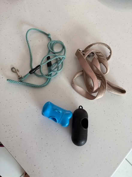 Photo of free Dog leads and poo bag holders (Kent’s hill MK7) #1