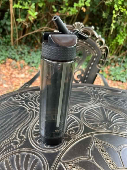 Photo of free 750 ml - Black Water bottle - Typo (Surbiton KT6) #1