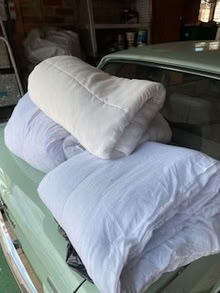 Photo of free Duvets (3) one double 2 single (Farlington PO6) #1