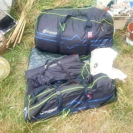 Photo of free 4 man tent with porch (Farncombe near Guildford) #1