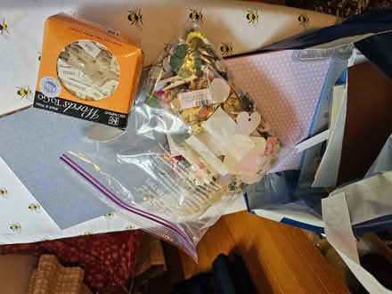 Photo of free 2 Bags of Card Making / Crafting Paper and Accessories (Rosemount PH10) #1