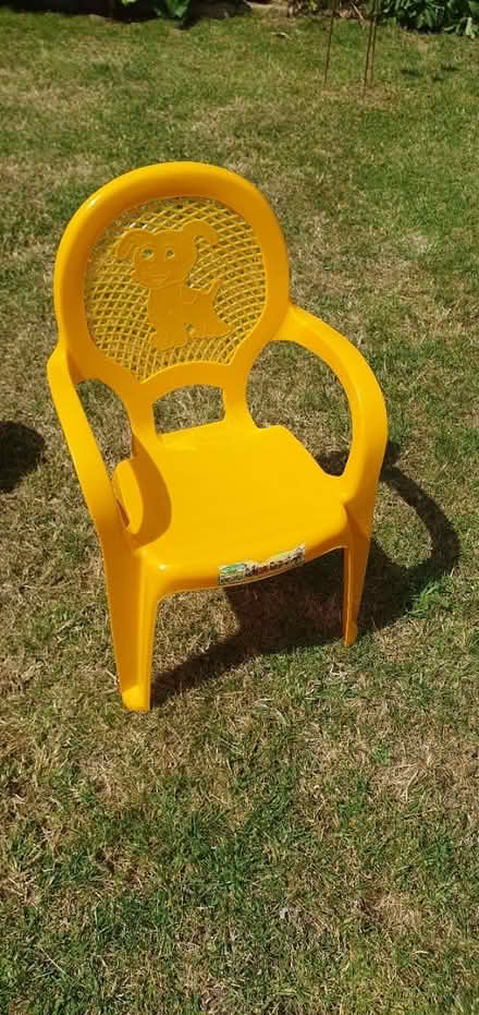Photo of free Child's yellow chair (New Ash Green, DA3) #1