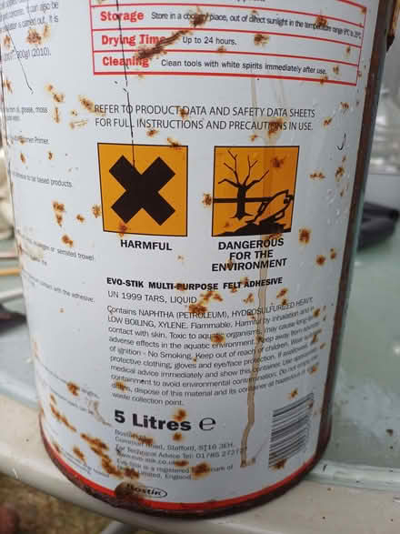 Photo of free Various adhesive, artex & bonding compounds (Alcester Lanes End B13) #1
