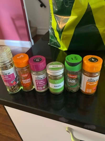 Photo of free Selection of herbs and spices (Camden Square NW5) #1
