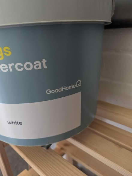Photo of free New Bucket of Paint - White Undercoat (Brize Norton OX18) #2