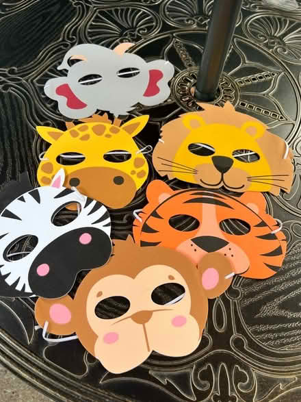 Photo of free Assorted Jungle Foam Animal Masks (Surbiton KT6) #1