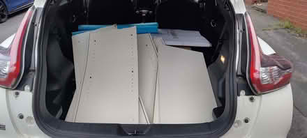 Photo of free White MDF boards/shelves from broken down wardrobe (Horwich BL6) #1
