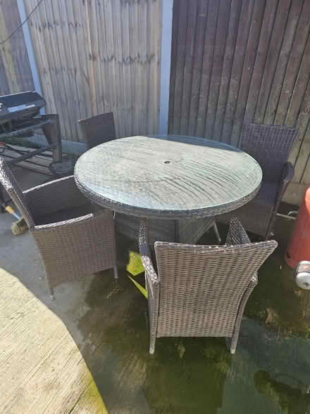 Photo of free Table and 4 chairs (CM77) #2