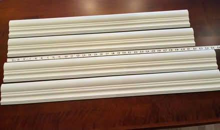 Photo of free Vinyl valance pieces (Burnhamthorpe and Tomken) #1