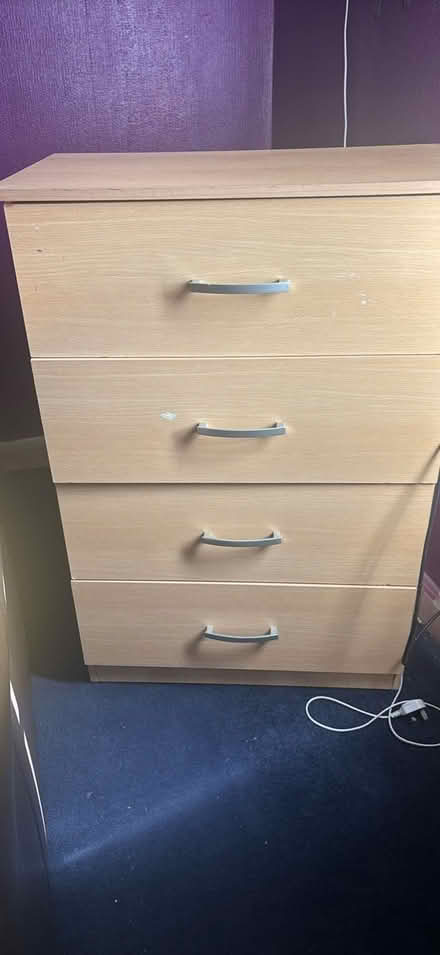 Photo of free 4-Drawer Chest of Drawers (Tottenham N17) #1