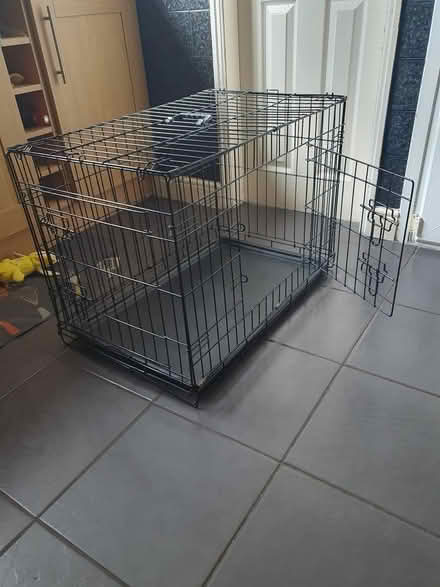 Photo of free dog crate (st helens) #1