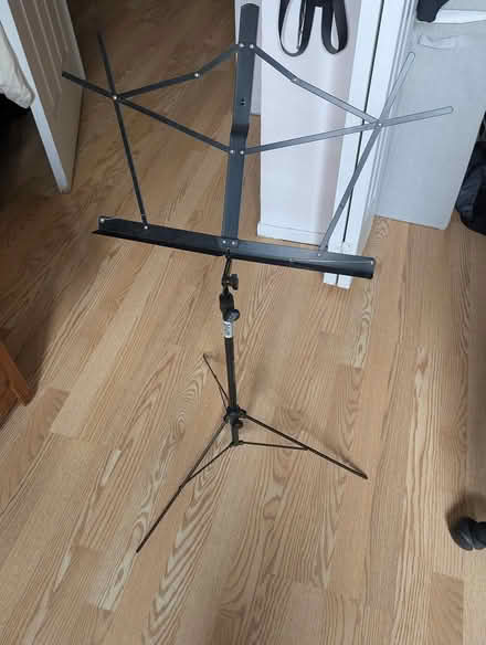 Photo of free Music stand (Morgan Hill, north) #1