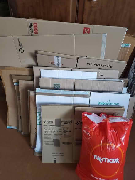 Photo of free Strong cardboard boxes (Muswell Hill N10) #1