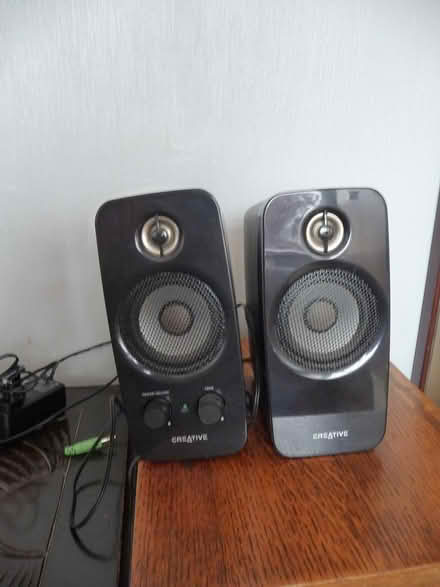 Photo of free small speakers (Prenton,) #1