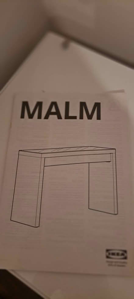 Photo of free Ikea Malm used dressing table/desk (Beverley HU17) #3