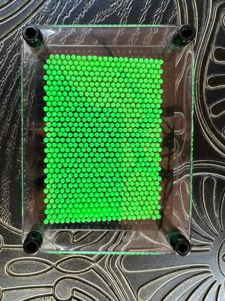 Photo of free 3D Pin Art Toy - Green /Black (Surbiton KT6) #3