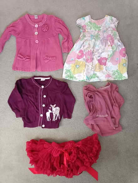 Photo of free 9-12 Months Baby Girl Clothes Bundle 💕 Dress Trouser Coat (New Penshaw NE38) #2