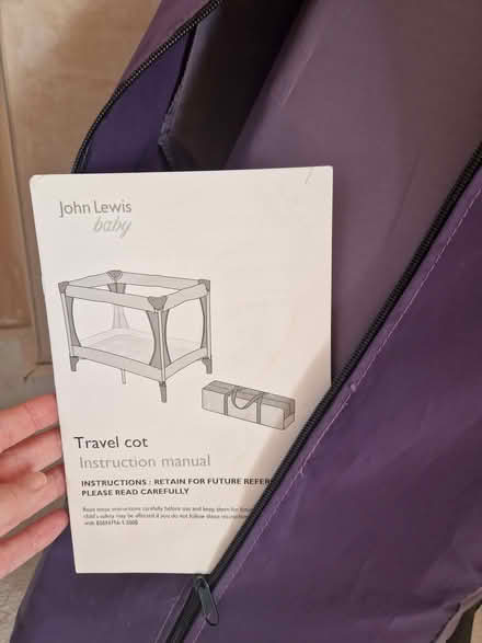 Photo of free Travel cot (Epping CM16) #1