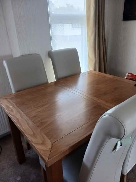Photo of free Extending Table And Four Chairs (Yarwell PE8) #1