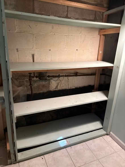 Photo of free Gray painted wood for shelves (Croton-on-Hudson) #2