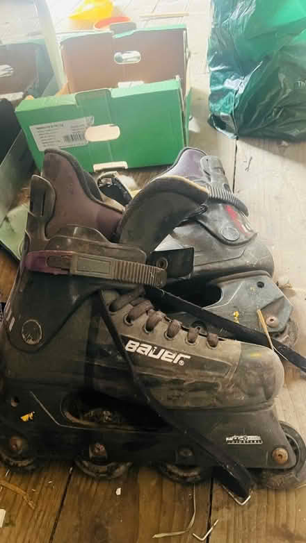 Photo of free Bauer fx3 blades. Size 7 needs some tlc (Bowerham LA1) #1