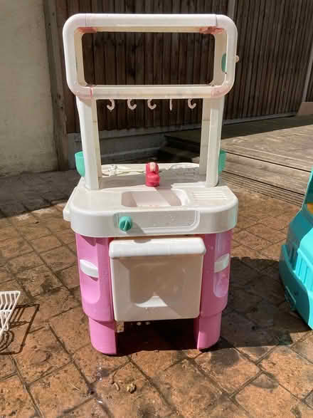 Photo of free Mud kitchen and garden toys (Eltham SE9) #1