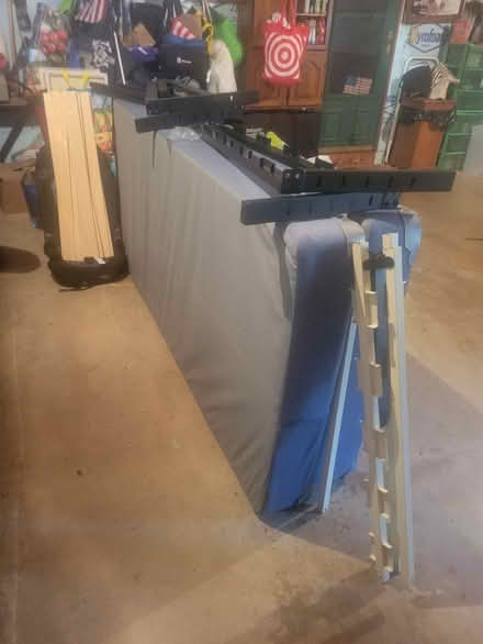 Photo of free King size tall bed frame (New London, PA) #3