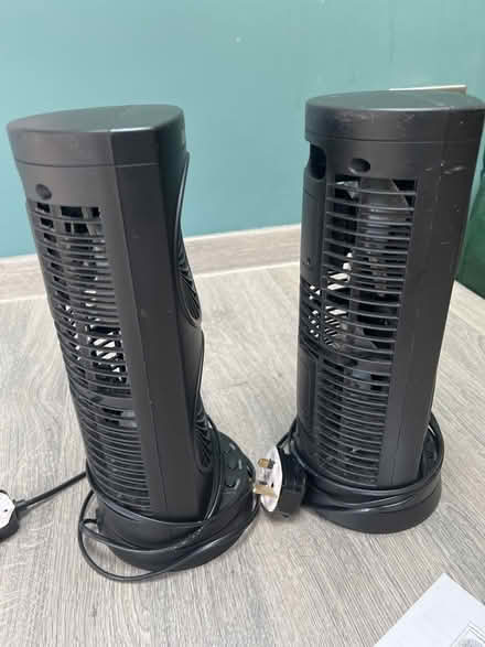 Photo of free 2 13” Dual Oscillating Tower Fan’s. Both Working. (Southsea PO4) #3