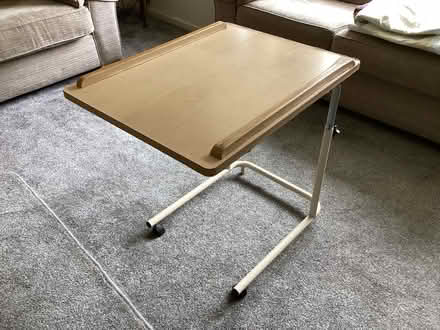 Photo of free Over the bed adjustable table. (Upton CH49) #2