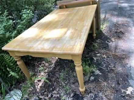 Photo of free 2 dining tables, ramp, lamp, screen (Amherst north/center) #4