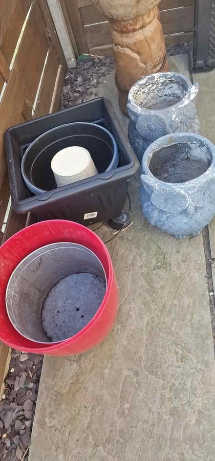 Photo of free Outdoor plant pots (Royston SG8) #1