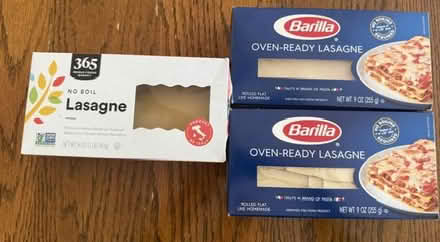 Photo of free No-Boil Lasagna Sheets (Cupertino - DeAnza and 280) #1