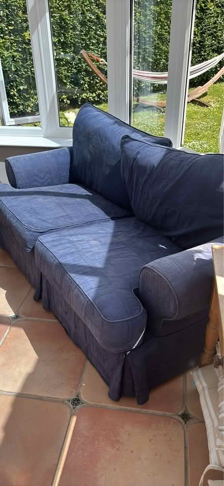 Photo of free 2 seater sofa & armchair (Tintinhull BA22) #1