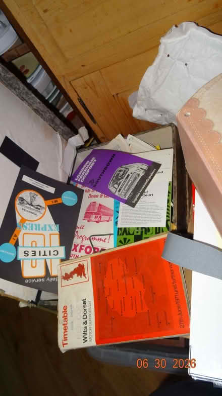 Photo of free 1970's Bus timetables ( assorted) (Alton GU34) #1
