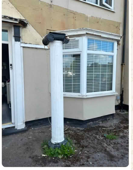 Photo of free Two concrete/plaster colliums (Dovecot area) #1