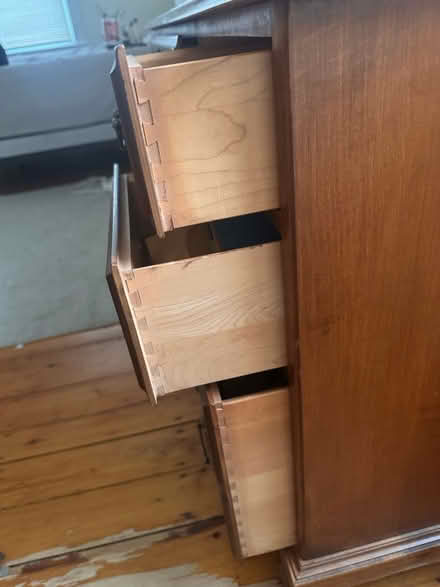 Photo of free Solid wood desk #2 (Weston) #3