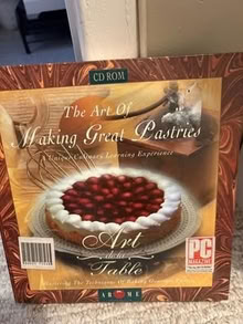 Photo of free Art of Making Pastries CD & book (L5L 5P5) #1