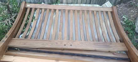 Photo of free Solid wood king size bed frame (Kingston upon Thames) #2