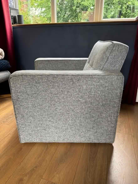 Photo of free Grey Fabric Armchair (Kingshurst, B37) #4