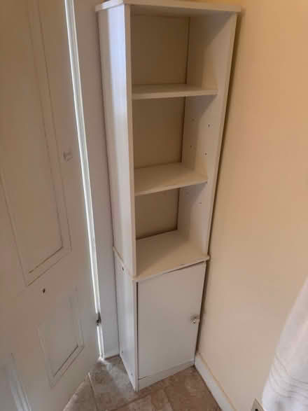 Photo of free Tall and thin ikea shelving (Weston) #1