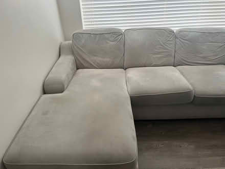 Photo of free For Upholstery Project - 3 Seater Chaise Sofa & Footstool (Monkmoor SY2) #2