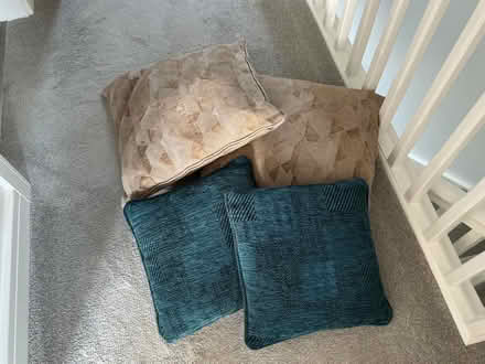 Photo of free 4 cushions (all washable) (Halton LA2) #1